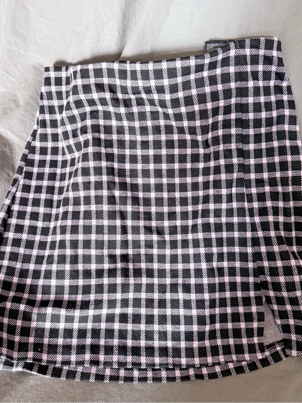 Divided by H&M Plaid Wrap Skirt Mini Woman’s Small